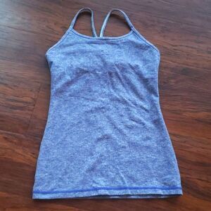 Ivivva By Lululemon Purple Girls Athletic Workout Outdoor Chic Tank Top Size 12